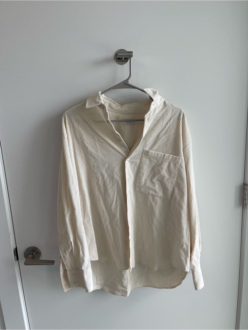 AYR Corduroy Cream Shirt Jacket
